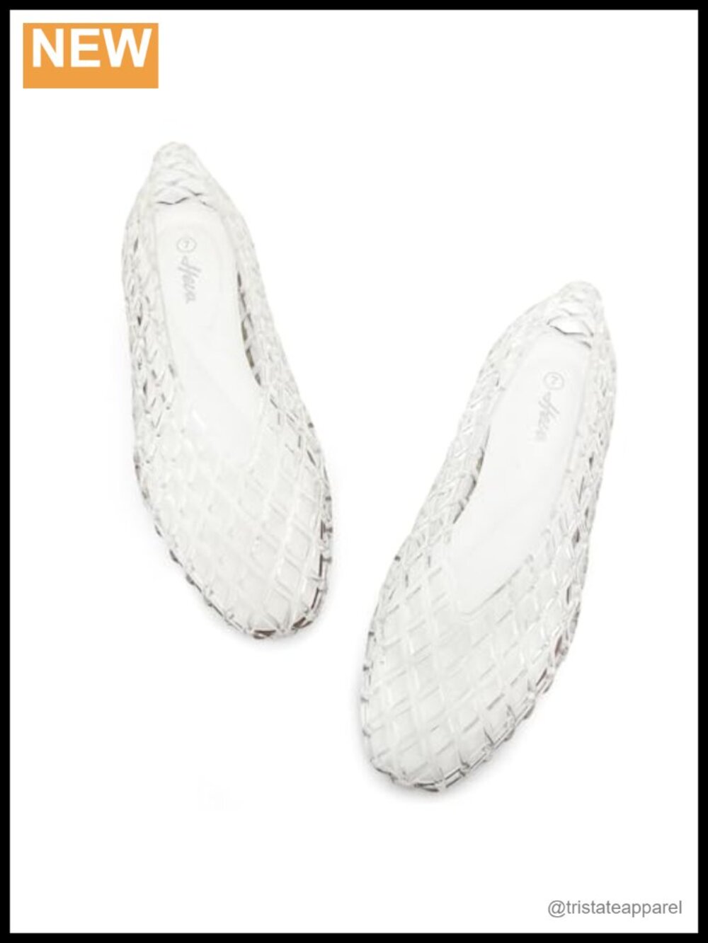 Jelly Mesh Flats | Breathable Clear Hollow Shoes Summer Beach Jellies Ballet